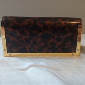 Tory Burch Leopard Print Tortoise shell Sunglasses Case